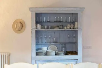 Una cocina o zona de cocina en Mas del Blat. Calonge-Costa Brava en Mas Vilobí