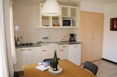 Una cocina o zona de cocina en Apartaments Margarita Sabina Pinell