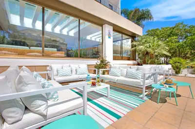 Zona de estar de Sumus Hotel Stella and Spa 4S Adults Recommended