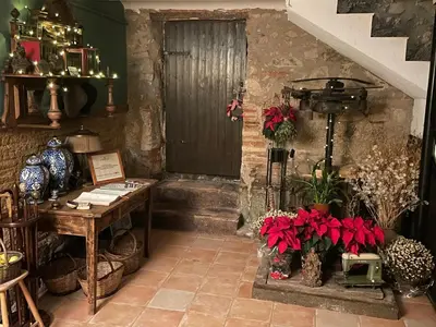 Zona de estar de Can Canaleta Hotel Rural