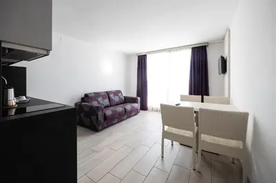 Zona de estar de Aparthotel Miami Park