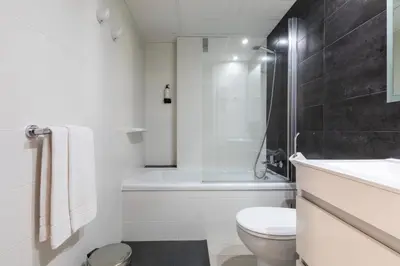 Un baño de Aparthotel Miami Park