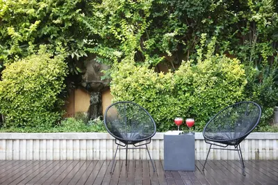 Jardín al aire libre en Augusta Club & Spa - Adults Only