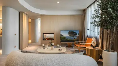 Una televisión o centro de entretenimiento en Carlemany Girona