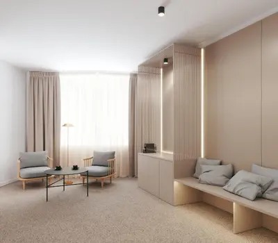 Zona de estar de Carlemany Girona