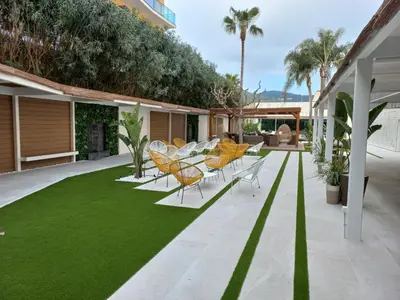 Jardín al aire libre en Sumus Hotel Monteplaya & SPA 4Sup - Adults Only
