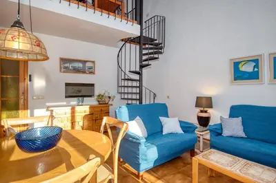 Zona de estar de Apartaments Can Niell