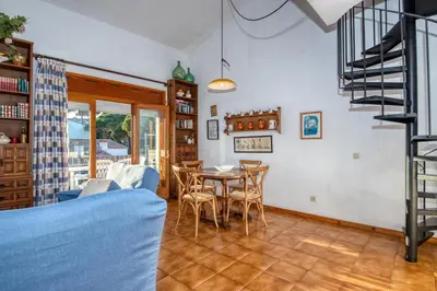 Zona de estar de Apartaments Can Niell