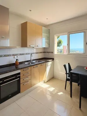 Una cocina o zona de cocina en Villa Irene - Vistas al mar