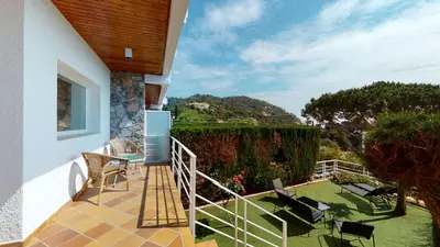 Paisaje cerca de esta villa