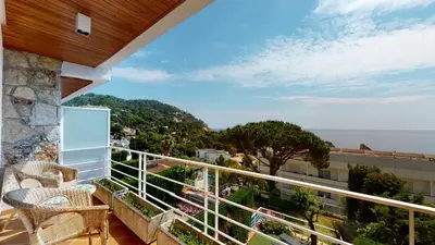 Paisaje cerca de esta villa