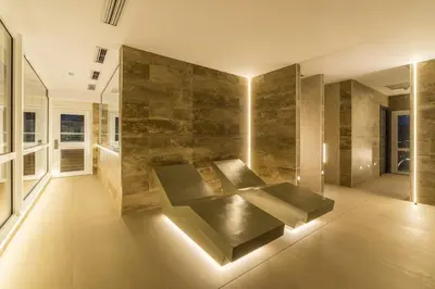 Zona de estar de Hotel Marsol