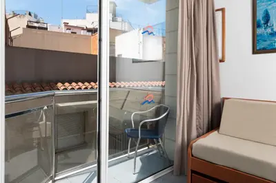 Un balcón o terraza de Apartaments Blau by Marsol