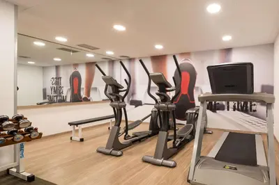 Gimnasio o instalaciones de fitness de htop Amaika & SPA 4Sup - Adults Only #htopBliss