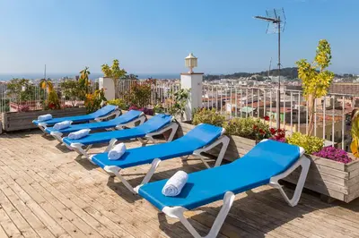 Un balcón o terraza de Hotel Ridomar 365
