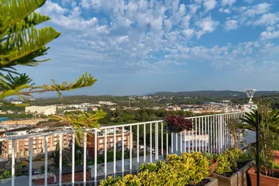 Vista general de Lloret de Mar o vista desde el hotel