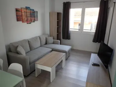 Zona de estar de Apartaments L´AMFORA