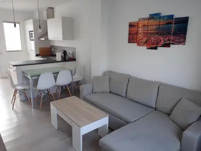Una cocina o zona de cocina en Apartaments L´AMFORA
