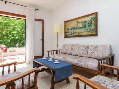 Zona de estar de Apartment S'Esquirols Nº8 by Interhome