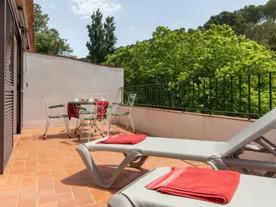 Un balcón o terraza de Apartment S'Esquirols Nº8 by Interhome