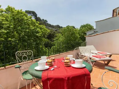 Un balcón o terraza de Apartment S'Esquirols Nº8 by Interhome