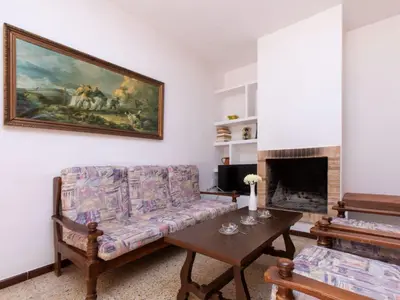 Zona de estar de Apartment S'Esquirol Nº9 by Interhome