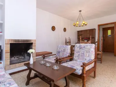 Zona de estar de Apartment S'Esquirol Nº4 by Interhome