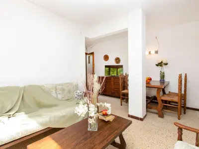 Zona de estar de Apartment S'Esquirols Nº6 by Interhome