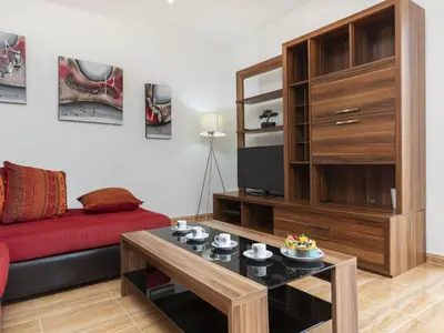 Zona de estar de Holiday Home Floradise by Interhome