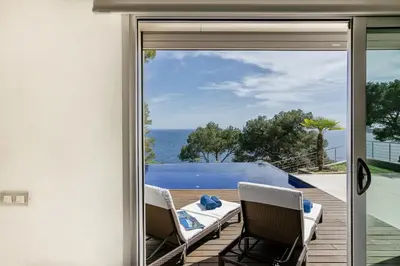 Paisaje cerca de esta villa