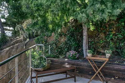 Jardín al aire libre en Blueview Villa