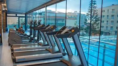 Gimnasio o instalaciones de fitness de Sant Jordi Boutique Hotel