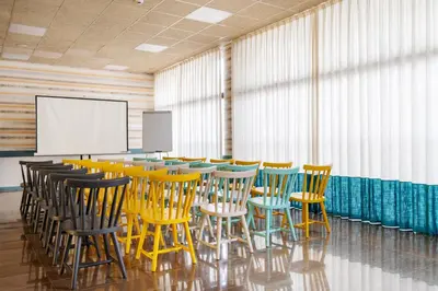 Zona business o sala de conferencias en Aparthotel Ona Palamós