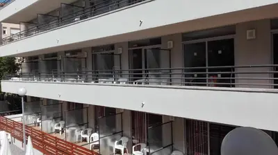 Un balcón o terraza de Medplaya Aparthotel Esmeraldas