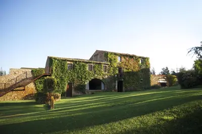 Jardín al aire libre en Mas Salvi Country Boutique Hotel