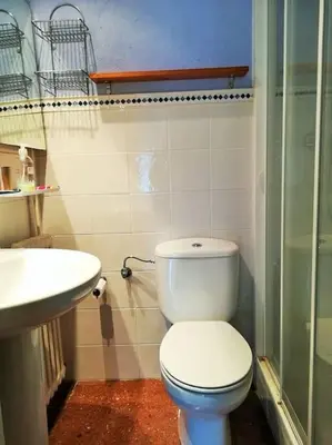 Un baño de Apartamento Lina, a 20 metros de la playa