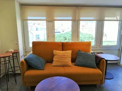 Zona de estar de Apartamento Lina, a 20 metros de la playa