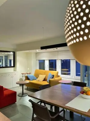 Zona de estar de Apartamento Lina, a 20 metros de la playa