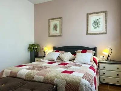 Cama o camas de una habitación en Vivalidays Casa Ricardo