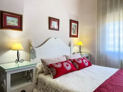 Cama o camas de una habitación en Vivalidays Casa Ricardo