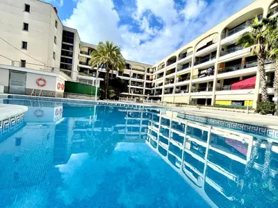 Piscina en o cerca de Apartemento piscina centro calella 3 min playa