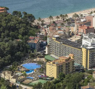 Paisaje cerca de este hotel