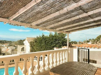 Un balcón o terraza de Villa Mas Blau Munt by Host&Joy