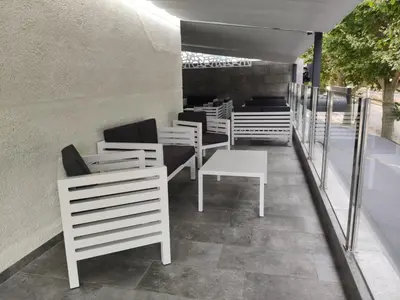 Un balcón o terraza de Hotel Internacional