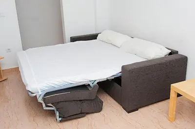 Cama o camas de una habitación en Aparthotel Iris
