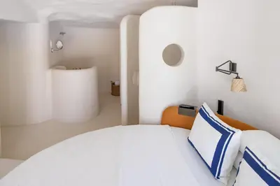 Cama o camas de una habitación en Hotel Isabella's Llafranc