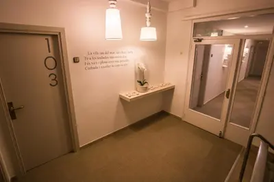 El vestíbulo o zona de recepción de Florida