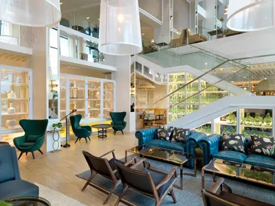 Zona de estar de Hotel Camiral - The Leading Hotels of the World