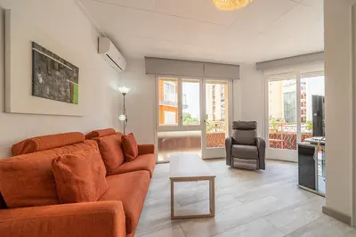 Zona de estar de HomeHolidaysRentals SantMartin - Costa Barcelona