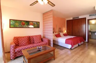 Cama o camas de una habitación en Hotel Rosa & Spa Begur